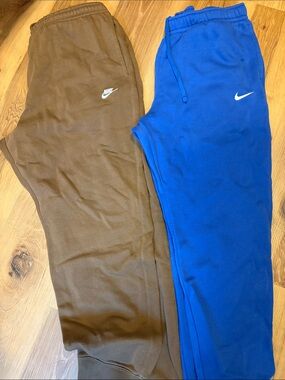 Nike Sweatpants Jogger Set - Blue & Brown